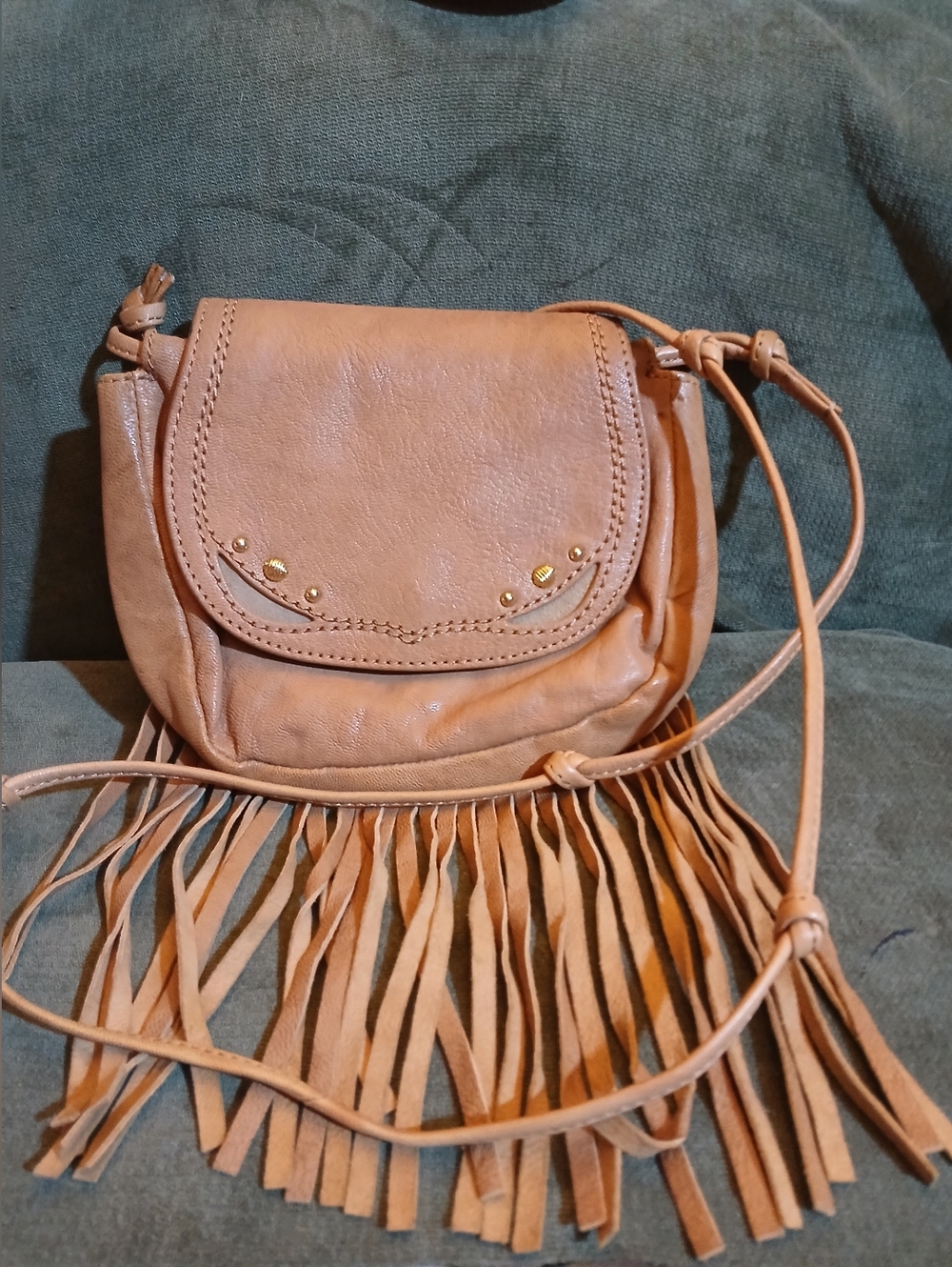 Juicy Couture Crossbody Shoulder Bag - Tan